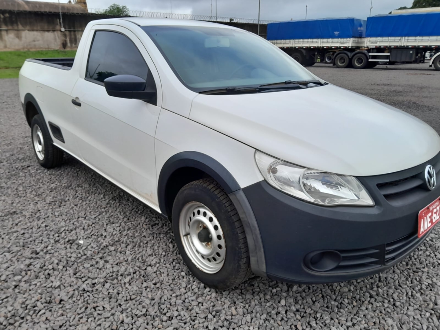 VW/SAVEIRO 1.6 CS FLEX 2012/2013 - PLACA AWE6274